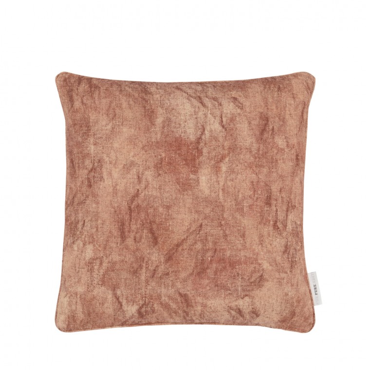 Namatha Rust Printed Cotton Cushion 43cm x 43cm