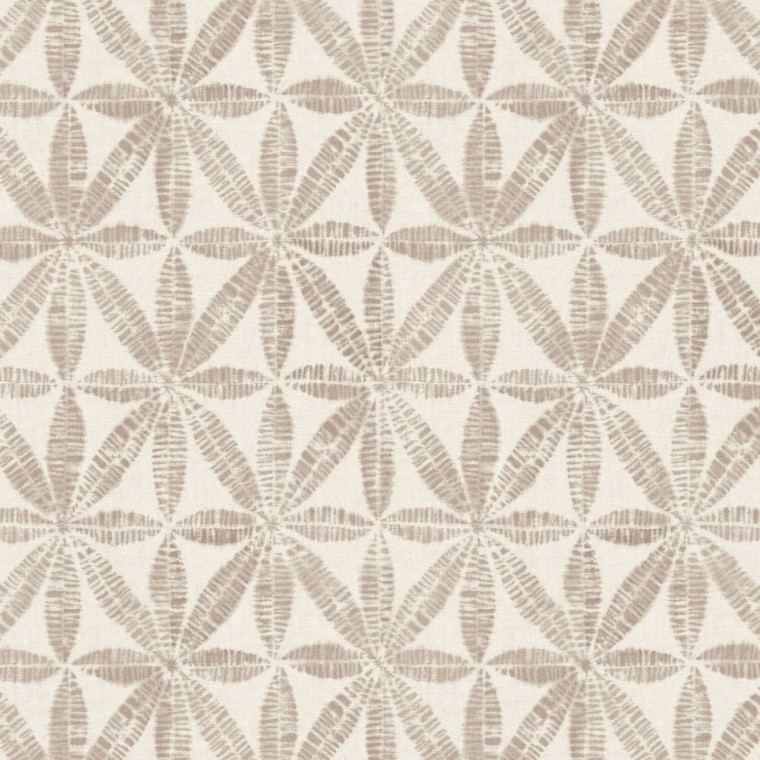 Bandhani Taupe Printed Cotton Fabric