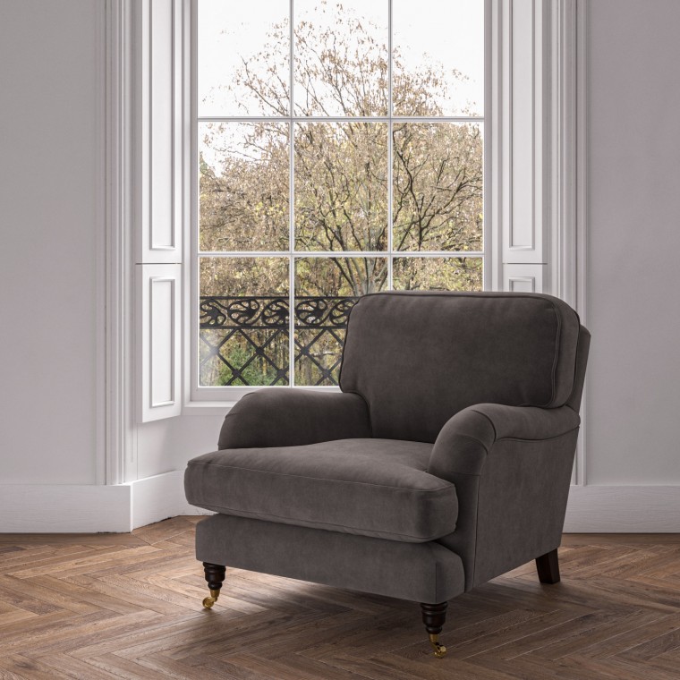 furniture bliss chair cosmos graphite plain lifestyle