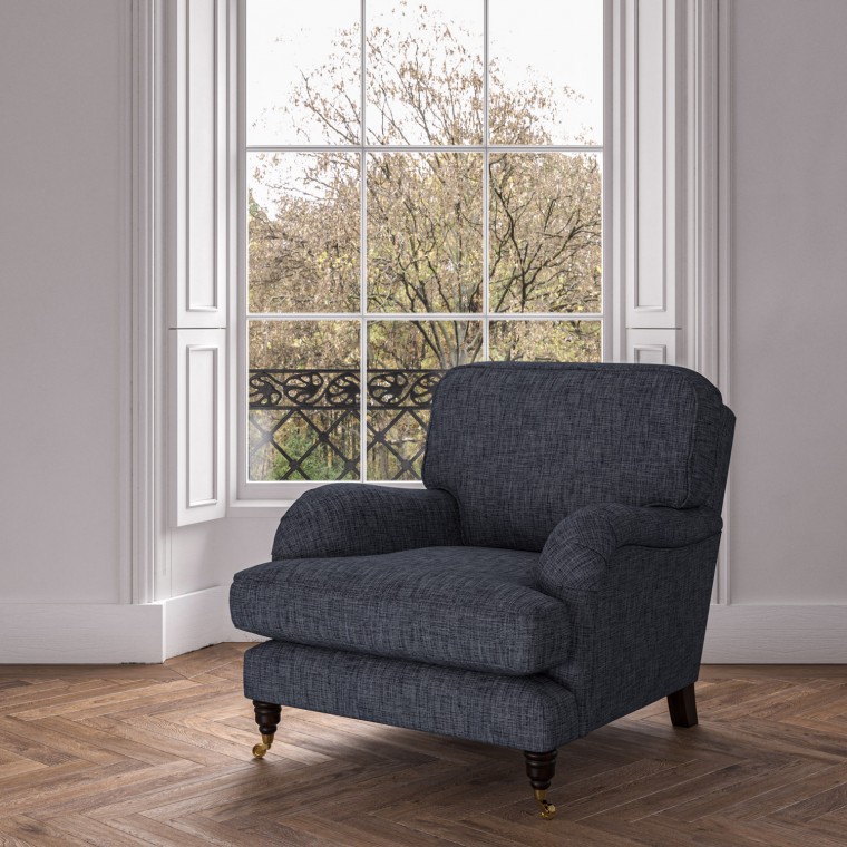 furniture bliss chair kalinda indigo plain lifestyle