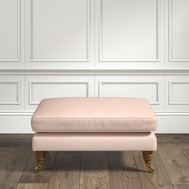 furniture bliss footstool amina blush plain lifestyle