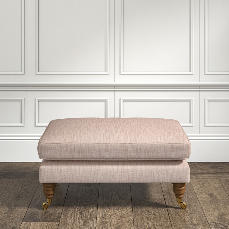 furniture bliss footstool kalinda blush plain lifestyle