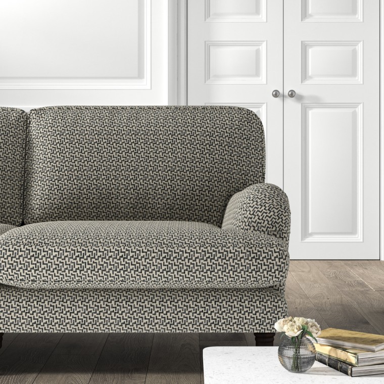 furniture bliss medium sofa desta charcoal weave lifestyle