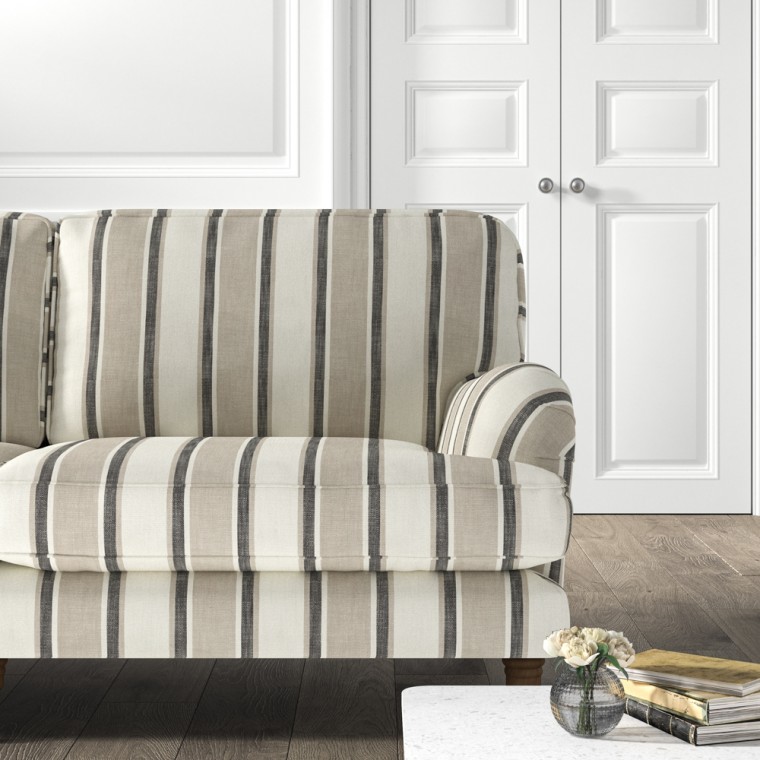 furniture bliss medium sofa edo charcoal weave lifestyle