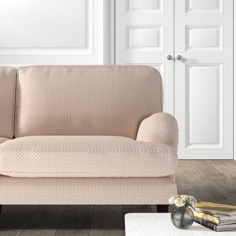 furniture bliss medium sofa sabra blush weave lifestyle