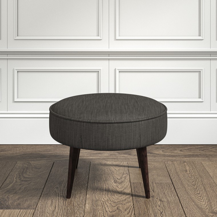 furniture brancaster footstool amina charcoal plain lifestyle