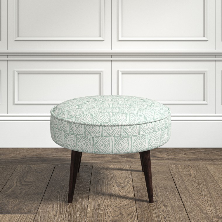 furniture brancaster footstool ellora mineral print lifestyle