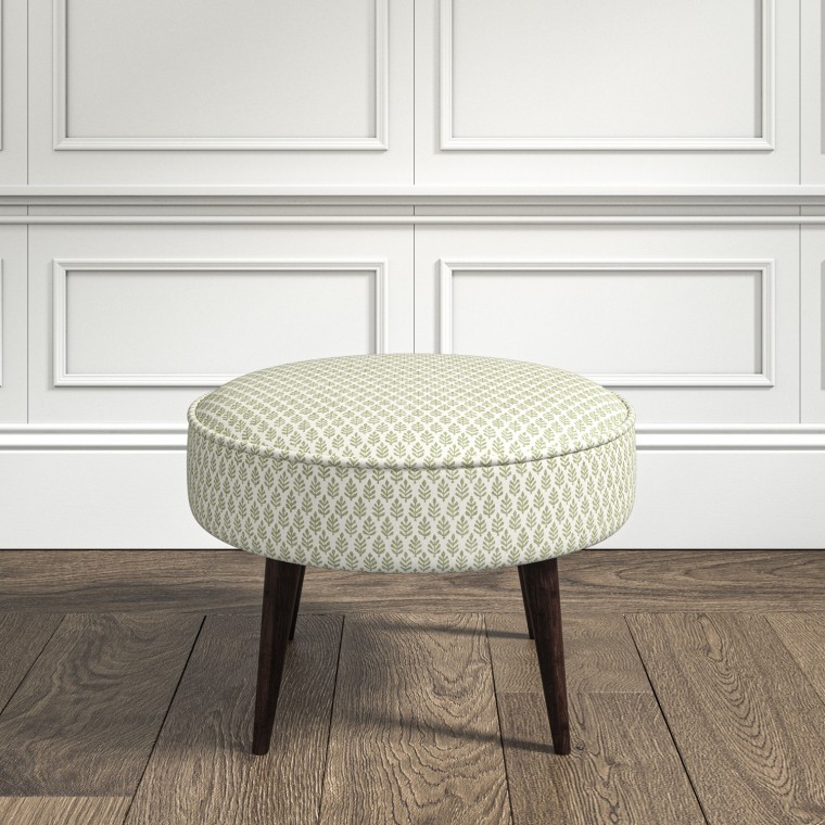 furniture brancaster footstool folia sage print lifestyle
