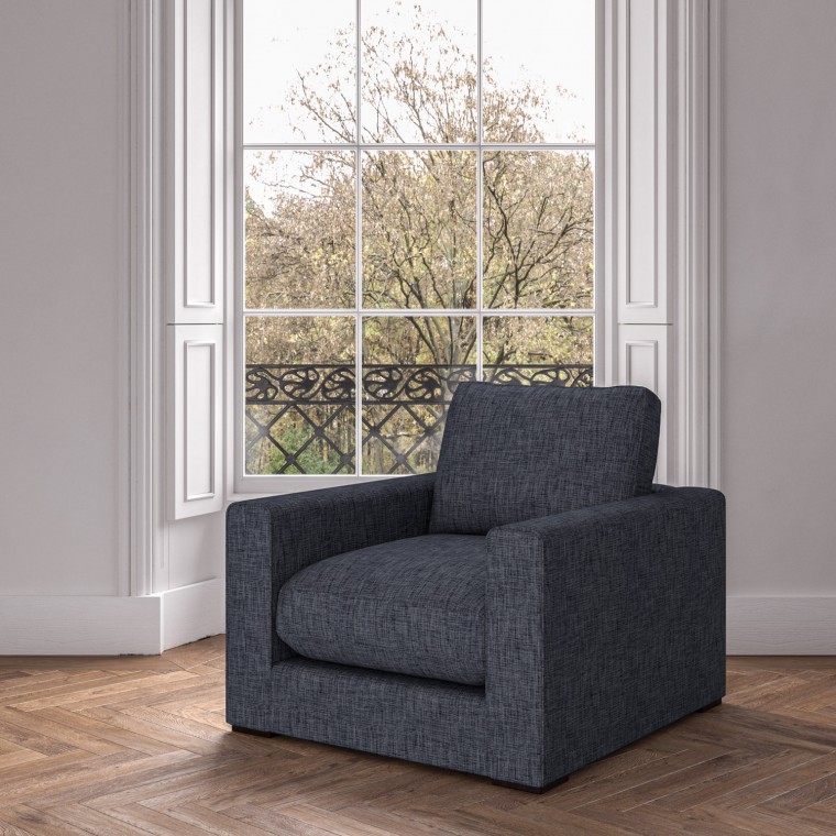 furniture cloud chair kalinda indigo plain lifestyle