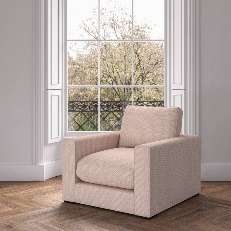 furniture cloud chair sabra blush weave lifestyle