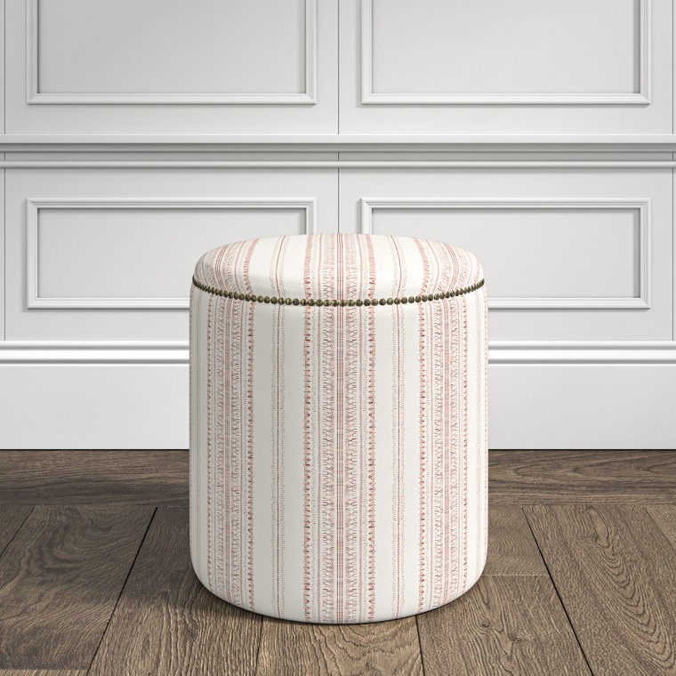 furniture malpaso footstool bodo stripe ginger print lifestyle