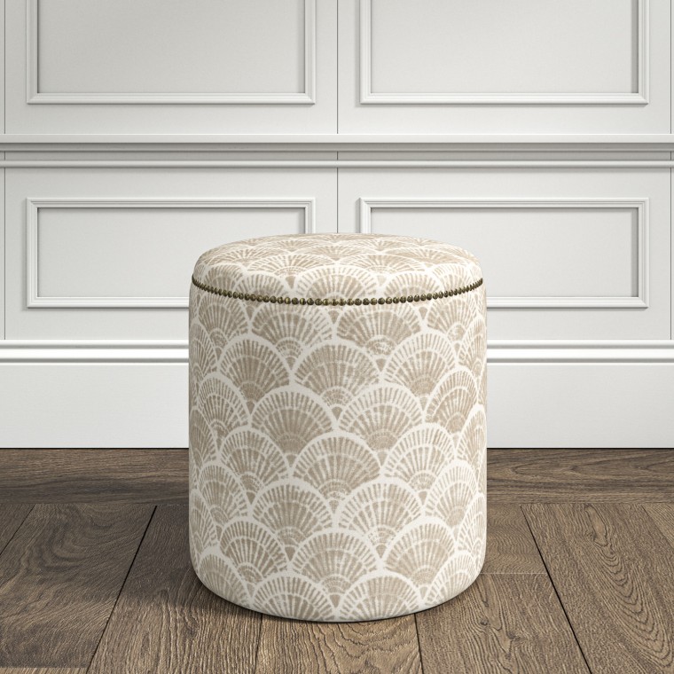 furniture malpaso footstool medina pebble print lifestyle