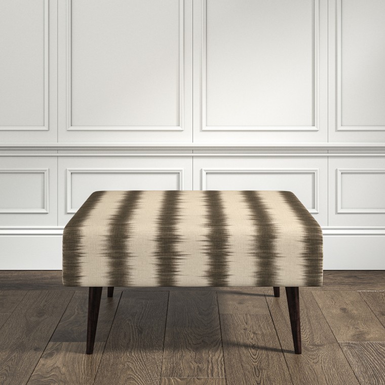 furniture ombu footstool aarna graphite print lifestyle