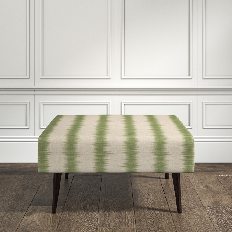 furniture ombu footstool aarna olive print lifestyle