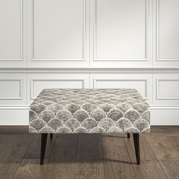 furniture ombu footstool medina graphite print lifestyle