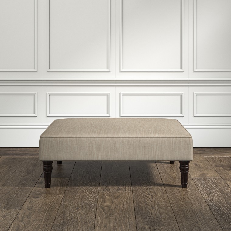 furniture savannah medium footstool amina taupe plain lifestyle