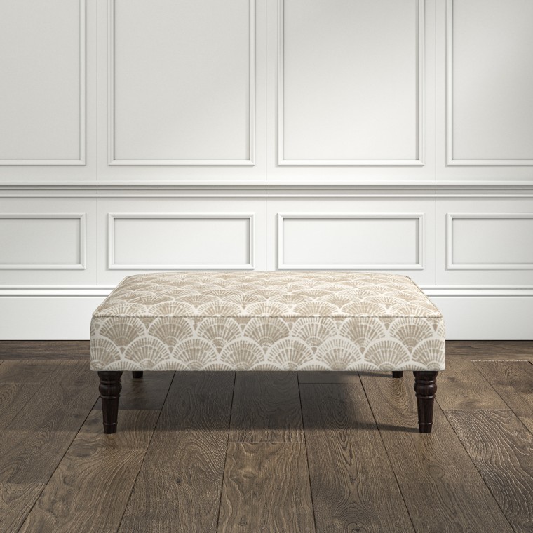 furniture savannah medium footstool medina pebble print lifestyle