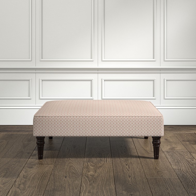 furniture savannah medium footstool sabra blush weave lifestyle