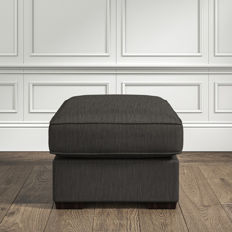 furniture vermont fixed ottoman amina charcoal plain lifestyle