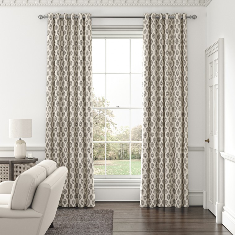 Marra Charcoal Curtains