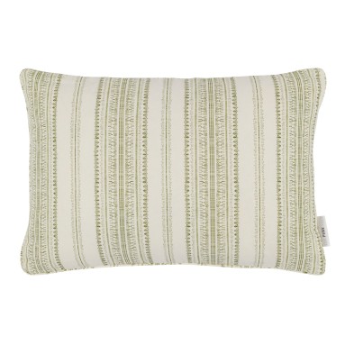 cushion bodo stripe willow self piped edge main