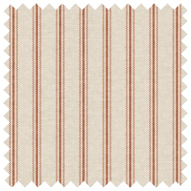 Fabric Aline Rust Print Swatch