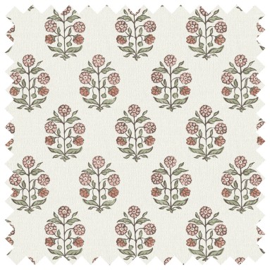 Bagh Rose Printed Cotton Fabric