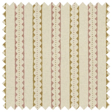Bagru Rose Printed Cotton Fabric