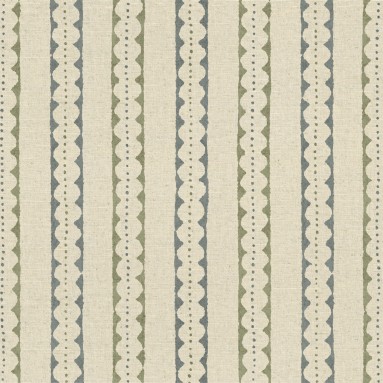 Bagru Sage Curtains