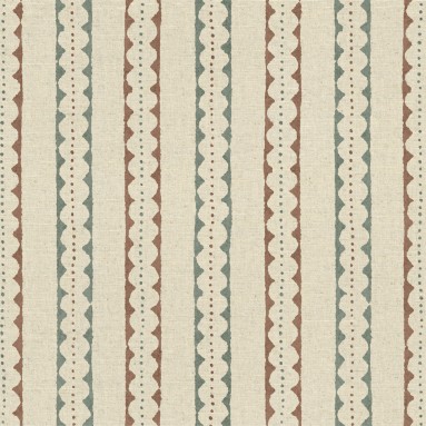 Bagru Teal Curtains