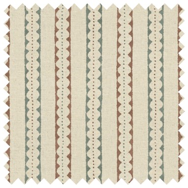 Bagru Teal Printed Cotton Fabric