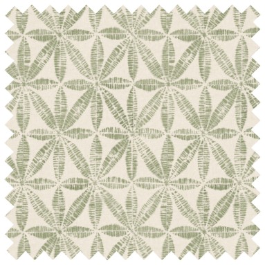 Bandhani Sage Printed Cotton Fabric