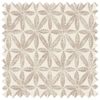 Bandhani Taupe Printed Cotton Fabric