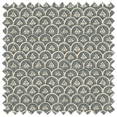 Devi Indigo Printed Cotton Fabric