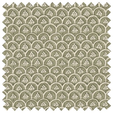 Devi Sage Printed Cotton Fabric