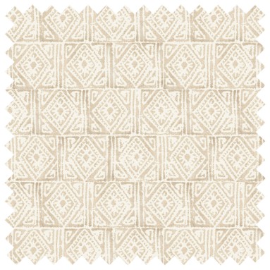 Fabric Ellora Parchment Print Swatch