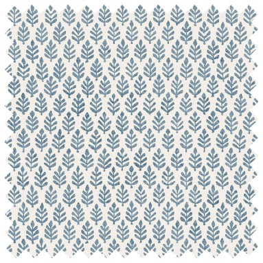 Fabric Folia Denim Print Swatch