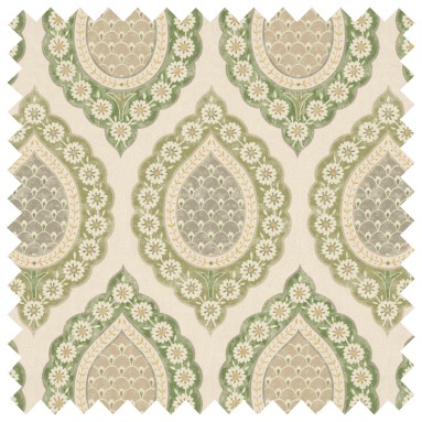 Fabric Indienne Fennel Print Swatch