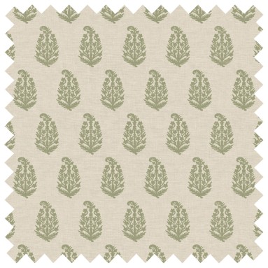 Fabric Indira Sage Print Swatch