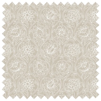 Lotus Linen Printed Cotton Fabric