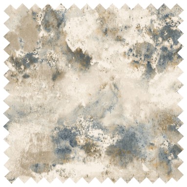 Fabric Makrana Indigo Print Swatch