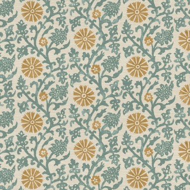 Mevlana Teal Curtains