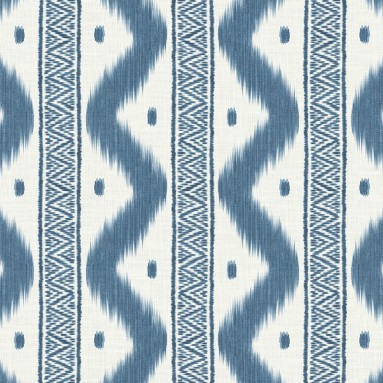 Zena Indigo Curtains