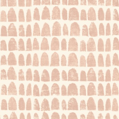 Wallpaper Babouches Rose Flat