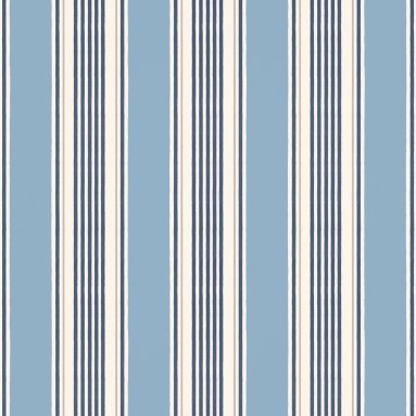Nimes China Blue Wallpaper