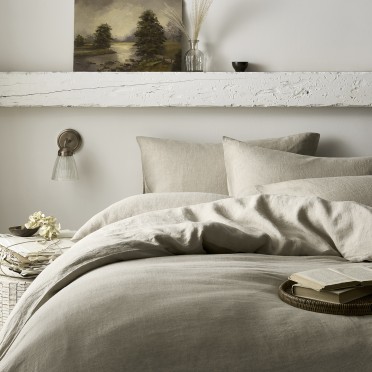 Pure Linen Natural Bedding Set
