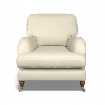 furniture bliss chair amina alabaster plain front