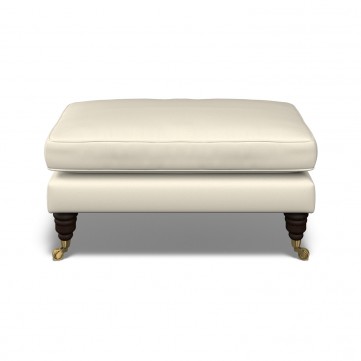 Bliss Footstool Shani Parchment