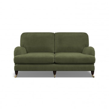furniture bliss medium sofa cosmos olive plain front