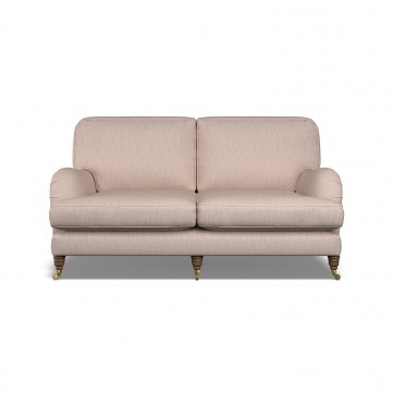furniture bliss medium sofa kalinda blush plain front